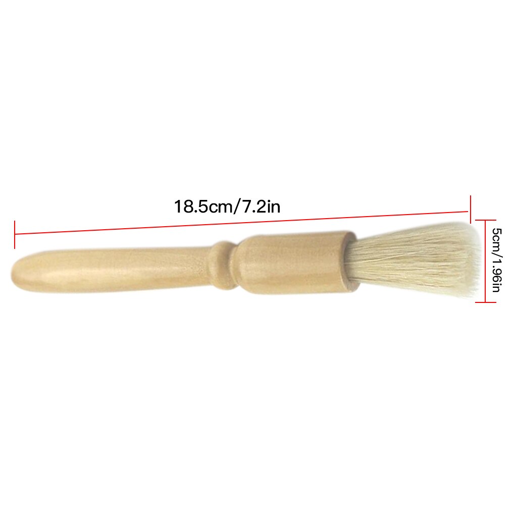 Coffee Grinder Cleaning Brush Barista Wooden Handle Sofa Bristles Brush Coffee Machine Cleaning Tool