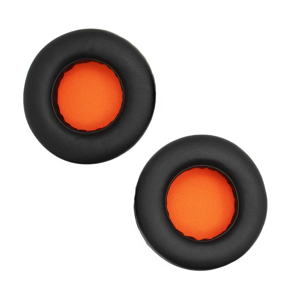 Fitma Replacement Top Headband plastic head band parts + Ear pads Cushion For Razer Kraken Pro 7.1 or Electra Gaming Headphones: Orange Ear Pads