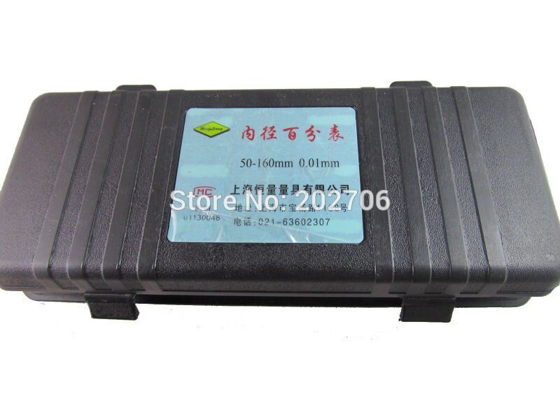 50-160mm Dial bore gauge Hole Diameter Measuring gauge Inside diameter Scale Cylinder volume meter Dial indicator