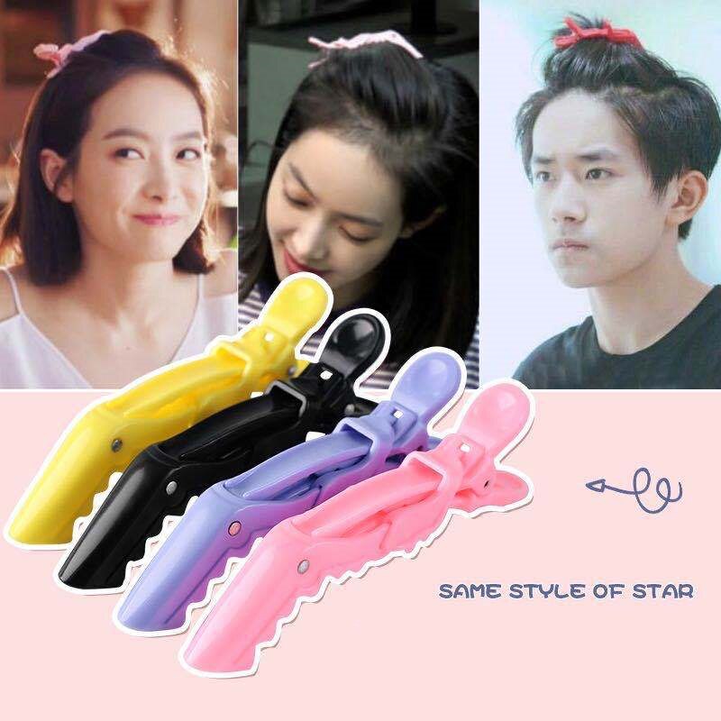 6/9 Pcs Professionele Alligator Haar Clip Klemmen Kapsalon Hair Grip Crocodile Kappers Haar Stijl Kappers Clips