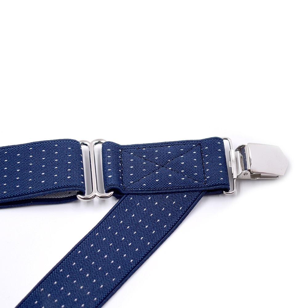 Men's Side Clip Trucker Work Suspenders 3.5cm Wide Heavy Duty Big and Tall Adjustable Elastic Trouser Jeans Braces Strap Belt