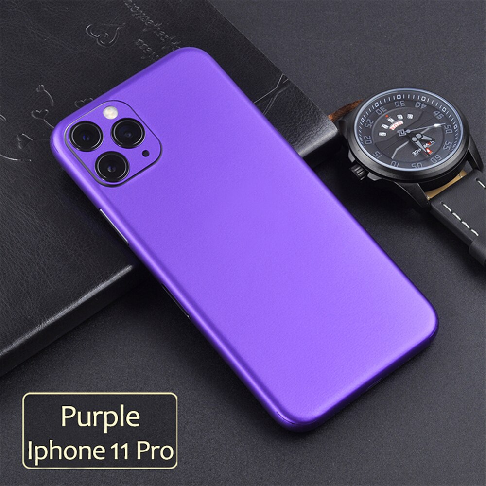 Terug Sticker Wrap Sticker Voor Iphone 11 pro Ijs Terug Film Protector Luxe Telefoon Achterkant Bescherming Voor iPhone 11 pro Sticker