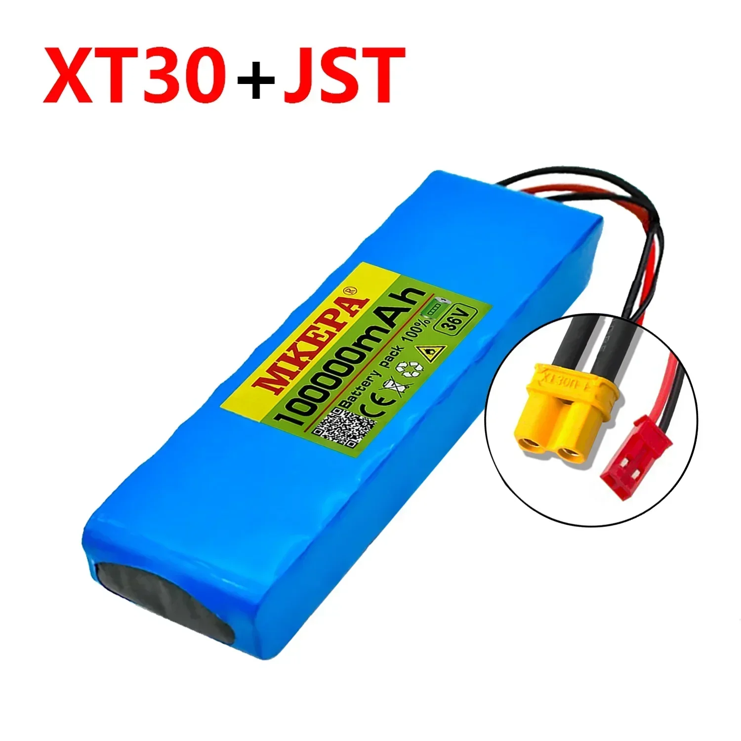10S2P 36V 100000 mAh 36v akumulator do skutera elektrycznego litowa skuter elektryczny 500W akumulator do skutera elektrycznego 36v 10s2p: FIOLETOWY