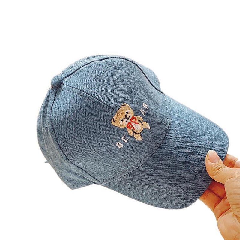 Mignon dessin animé ours enfants casquette de Baseball printemps été bébé garçons filles chapeau en plein air réglable Snapback enfants plage casquette de soleil