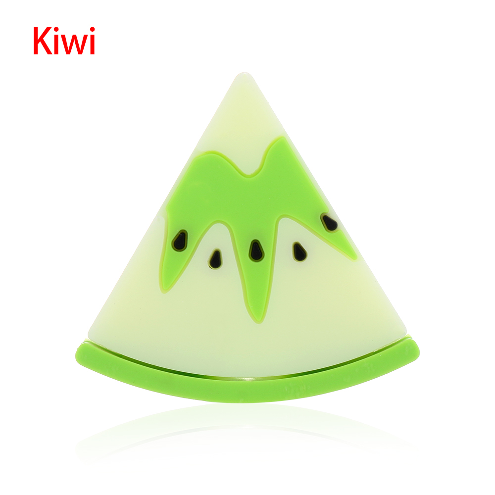 Lovely Cartoon Fruit Charger Cable Winder Protective Case Saver Data line Protector Earphone Cord Protection Sleeve Wire Cover: Kiwi