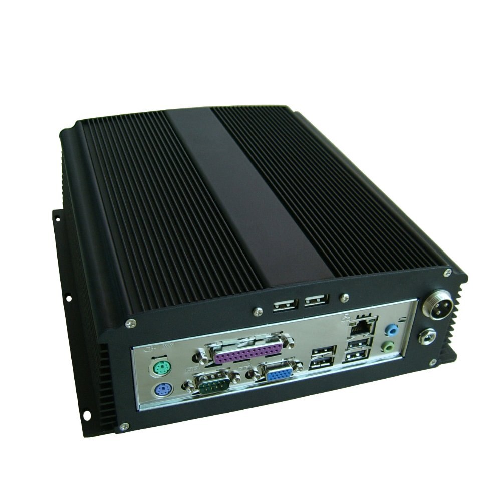 Car PC Case Car PC Enclosure Industrial Case MINI-ITX Case ,with 2 usb ports bracket or 2 com ports bracket