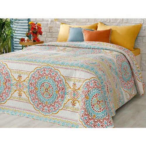 Englısh Thuis Raisa Tek Persoonlijkheid Multifunctionele Bed Cover 160X220 Cm Groen
