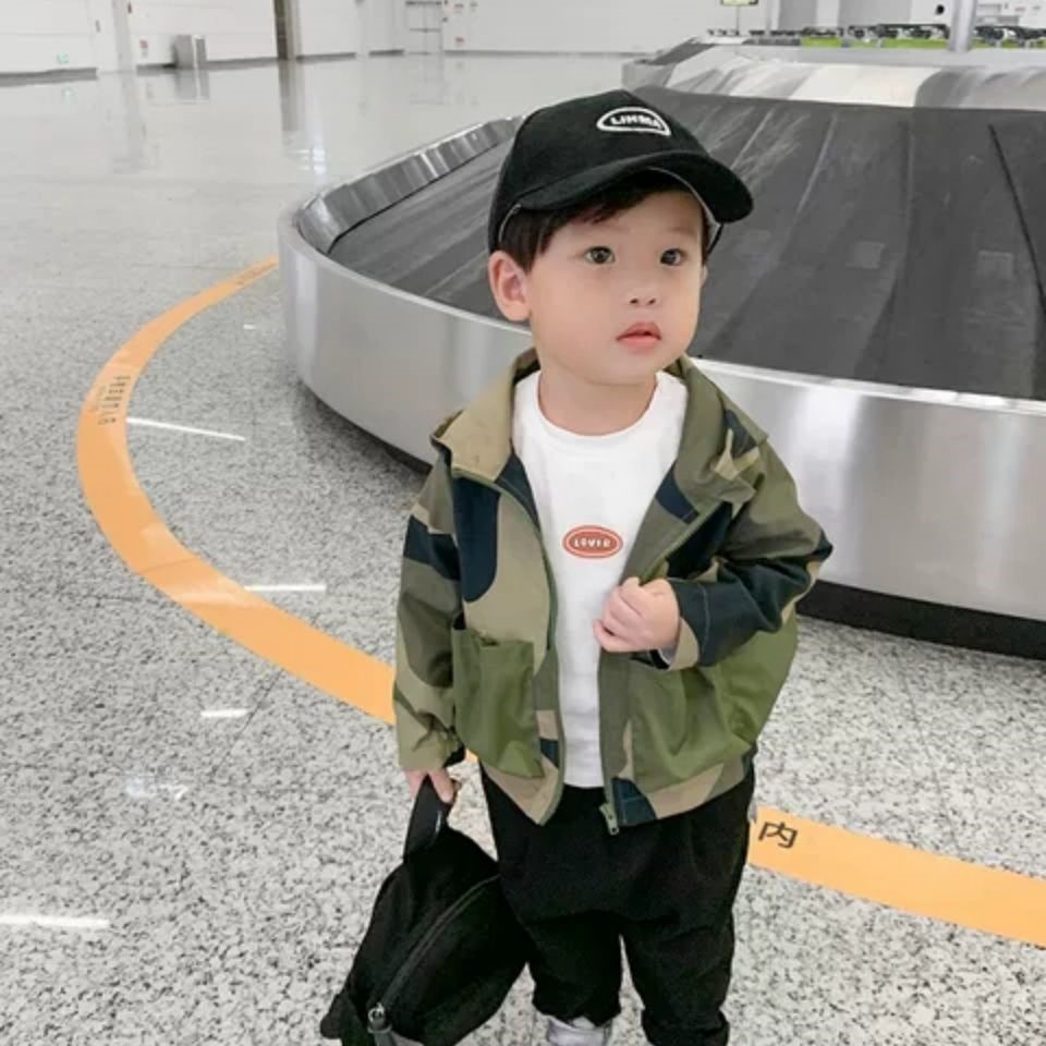 Novo menino jaquetas camuflagem crianças casacos moda crianças outerwear primavera outono 2022-040