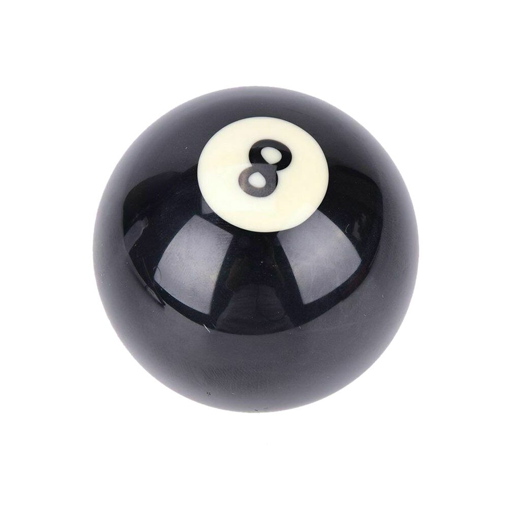 52.5mm otte kugle standard almindelig sort 8 kugle  ea14 billardkugler  #8 billard poolbold udskiftning snooker kugler: Default Title