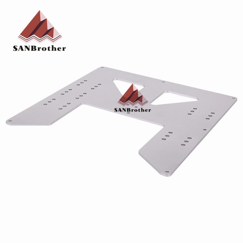 Placa de aluminio anodizado para impresoras 3D, para A8, Hotbed, compatible con Prusa I3 Anet A8