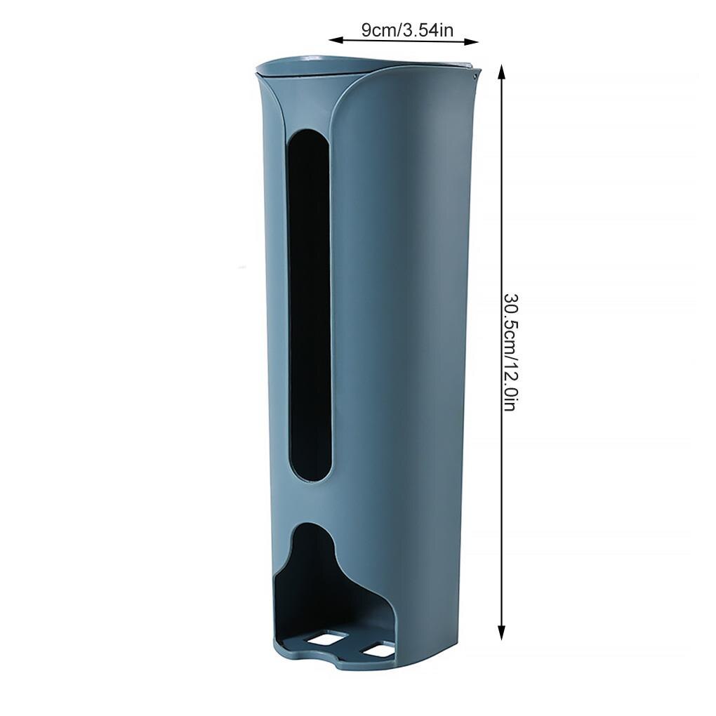 Keuken Muur Gemonteerde Plastic Zak Opslag Houder Vuilnis Pouch Saver Organisator Dispenser