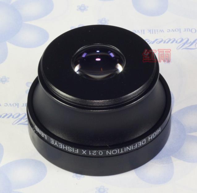 0.21x37mm lente olho de peixe grande angular para 37mm 0.21 dslr/slr câmera digital