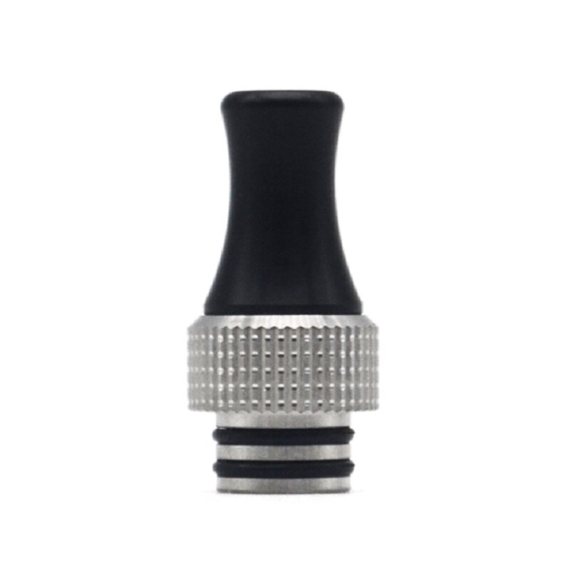 Punta antigoccia agose 510 per bocchino RBA RTA Tank RDA atomizzatore accessorio Vape: C Black Silver