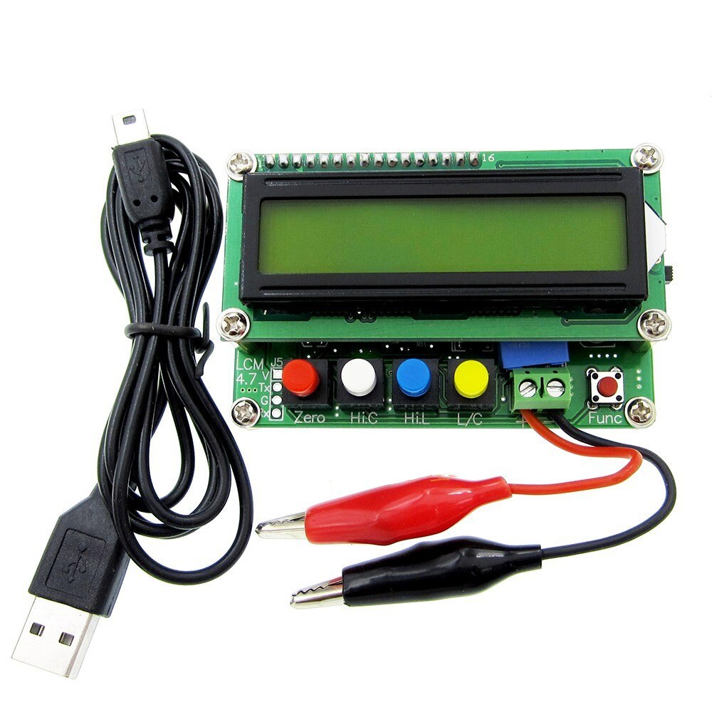 LC-100A Digital L/C Inductance Capacitance LCD Display Meter High Precision: LC-100A