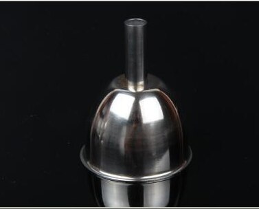 Small Mouth Mini Stainless Steel Bar Wine Flask Funnel for Filling Hip Flask Beer Liquid Bar Kitchen Tools Transferring Liquid: 1pcs 04