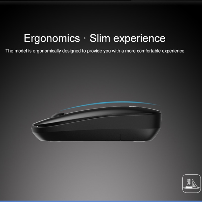 2.4g draadloze muizen 1600 dpi verstelbare usb-ontvanger optische computermuis ergonomische muizen voor pc laptop desktop