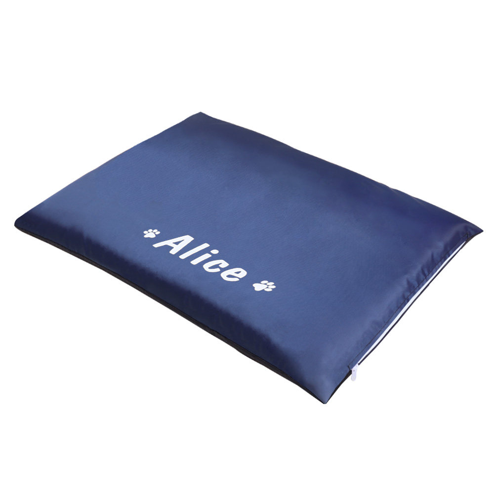 Lit pour chien personnalisé, tapis de couchage imperméable pour animaux de compagnie, coussin de canapé , matelas, couverture pour animaux de compagnie, chenil pour petits, moyens et grands chiens et chats: S / WHITE