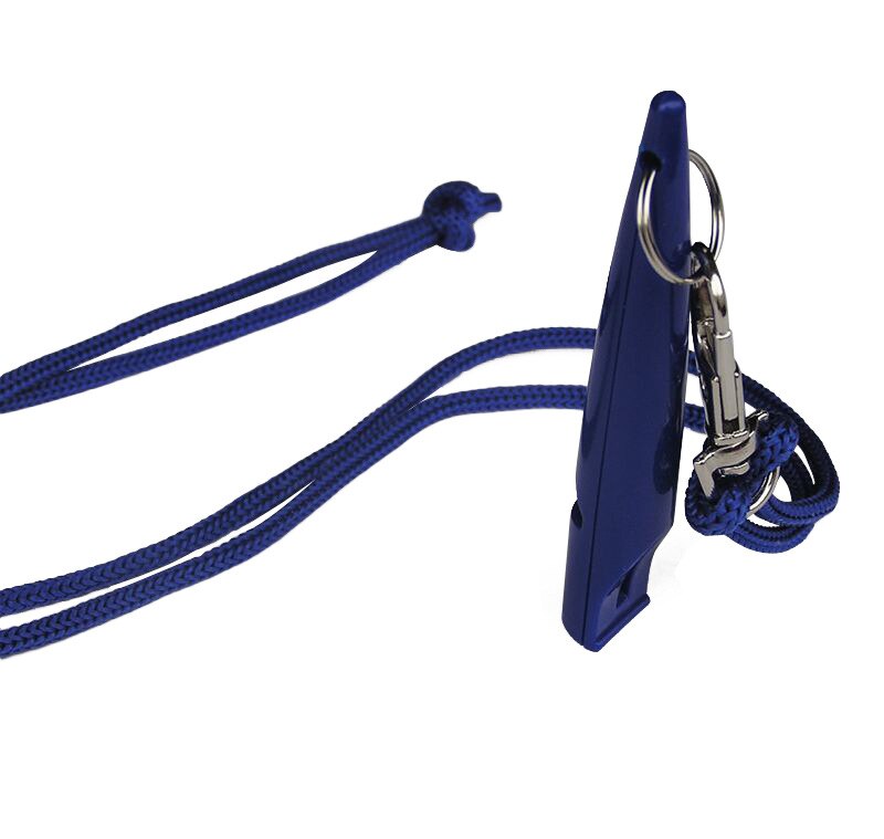 Professionele Honden Fluitje Training Met Lanyard Te Dragen Voor Puppy Hond Fluitje Met Lanyard Voor Pet Training Hond Training: Dark Blue