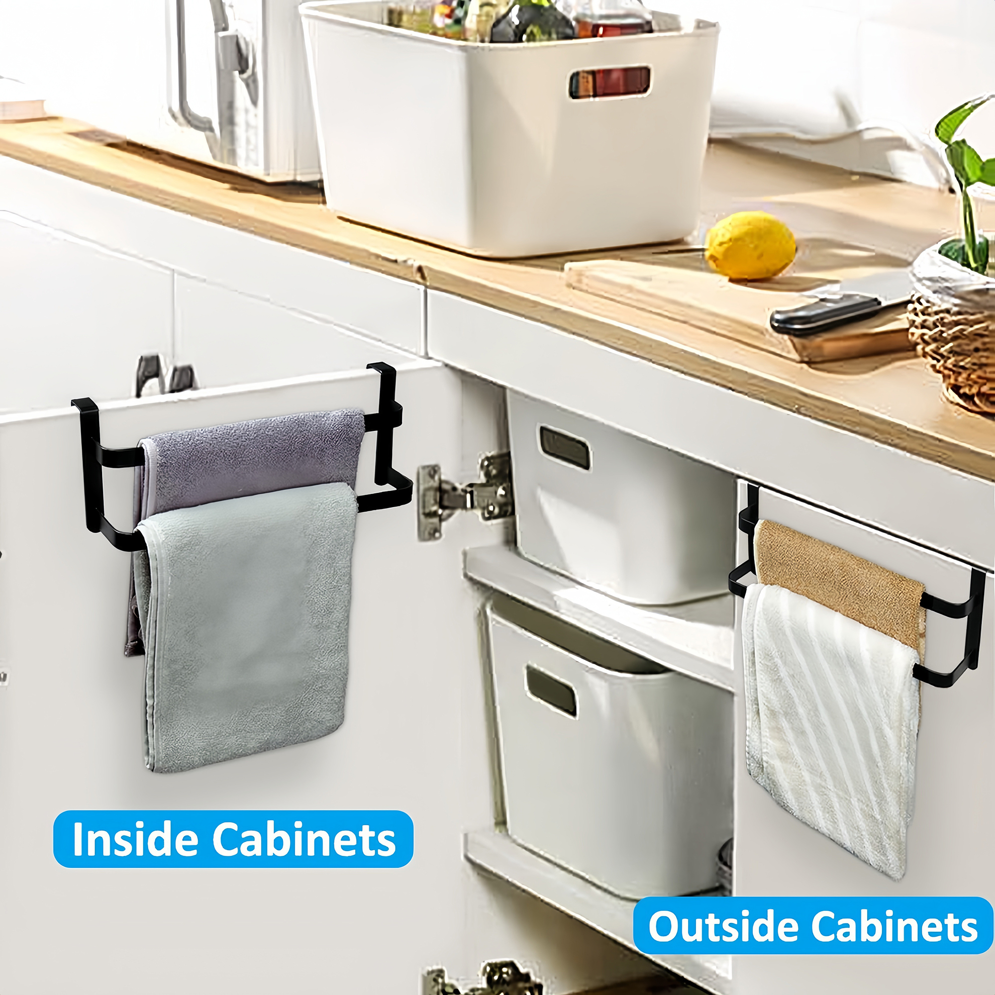 Kitchen Cabinet Towel Rack Towel Rack Over Door Cabinet Door Towel Rail Bathroom Double Towel Rail Rack Shower Door Hanger