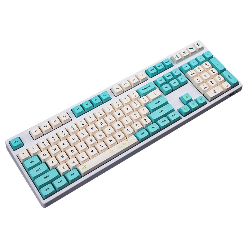 130 Toetsen Xda Profiel Pbt Keycaps Dye Sublimatie 2.25U 2U 1.75U 1.5U Voor Mechanische Toetsenbord 61 64 87 104 108 toetsen