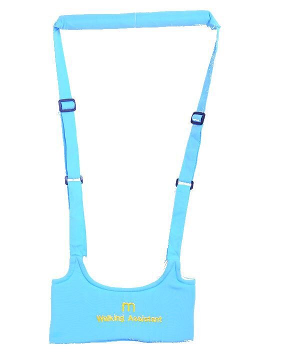 Walk Learning Belt/Infant Baby Summer Breathable Pure Cotton Ma Jia Shi Belt/Walking Wings Maternal And Child Supp: Sky Blue