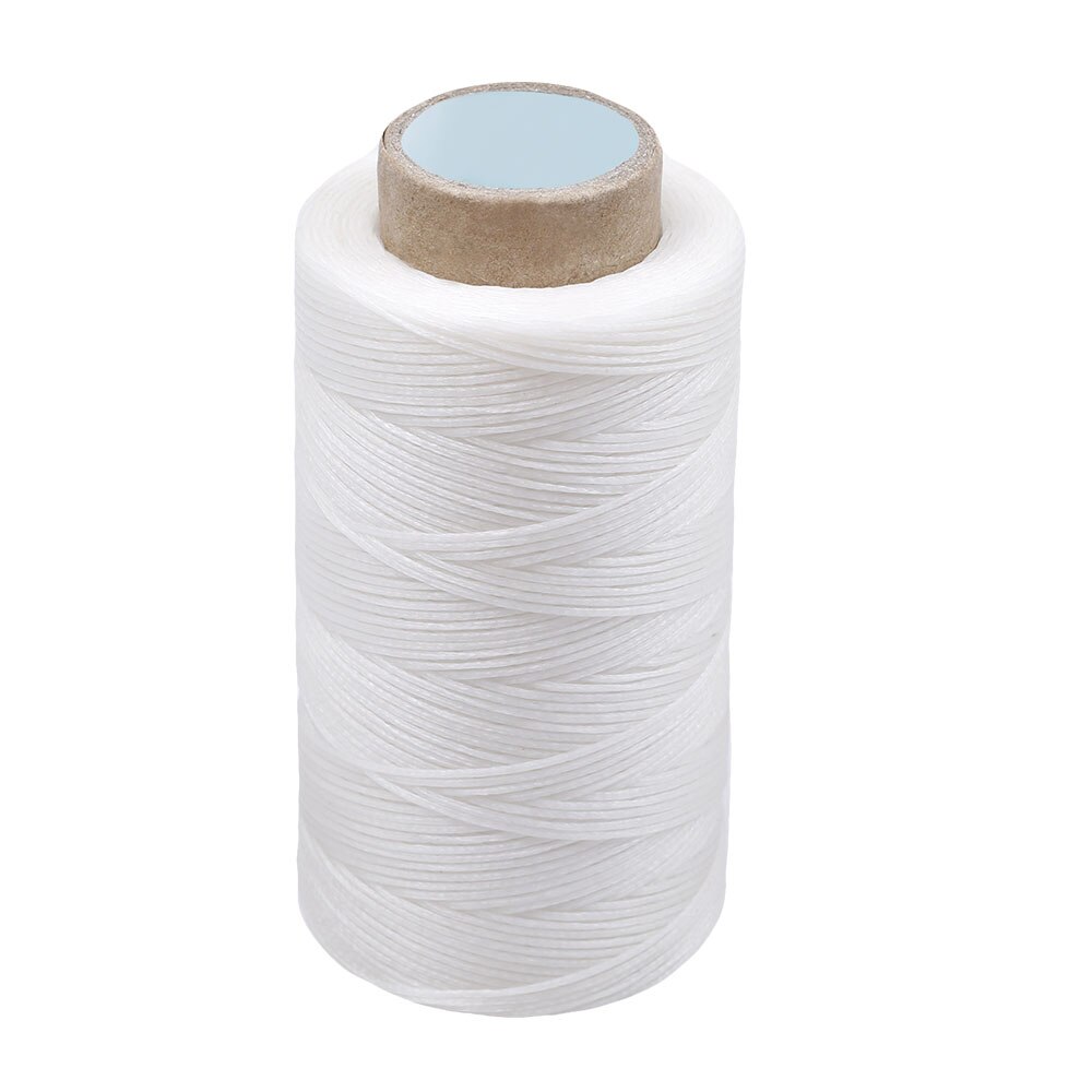 LMDZ 150D 250M Leather Craft Sewing Waxed Thread Heavy Duty Waxed Coarse Whipping Thread 1mm Leather Hand Stitching Multi Color: 3475