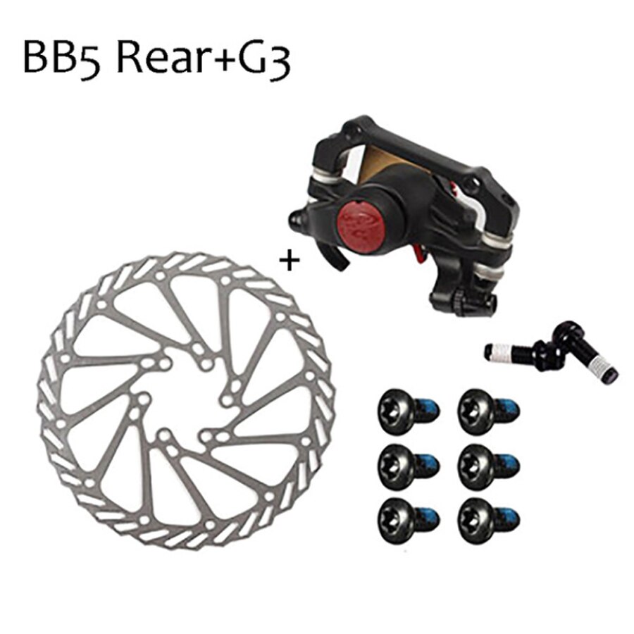 Sram fietsrem avid  bb7 bb5 mtb mountain line pulling bike voor achter mechanische schijfremklauwen  g3 160mm fietsonderdelen: Bb5 achter  g3