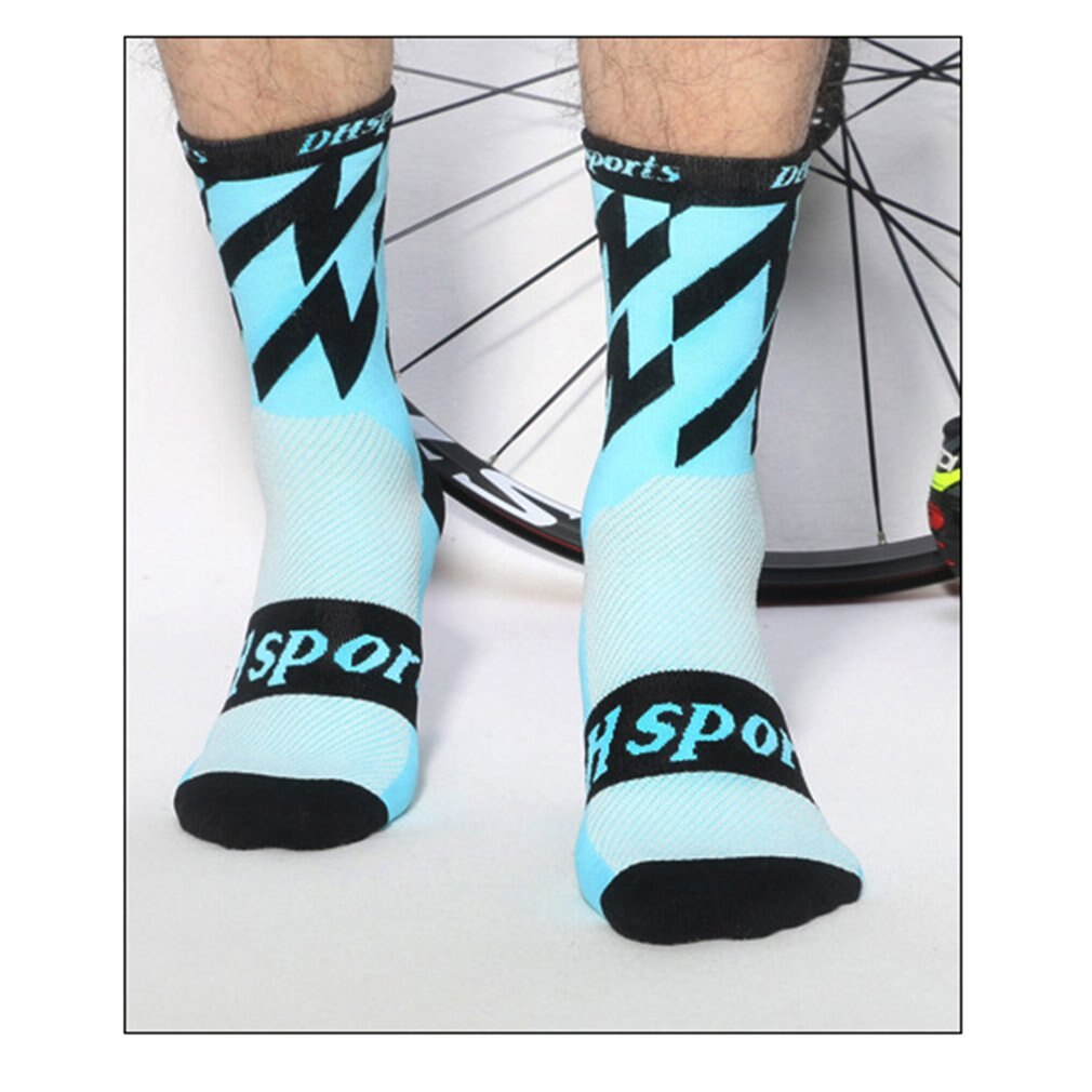Mannen Vrouwen Fietsen Sokken Voor Bike Sport Sokken Compressie Professionele Running Spin Klasse Wandelen Gym Cool Funny