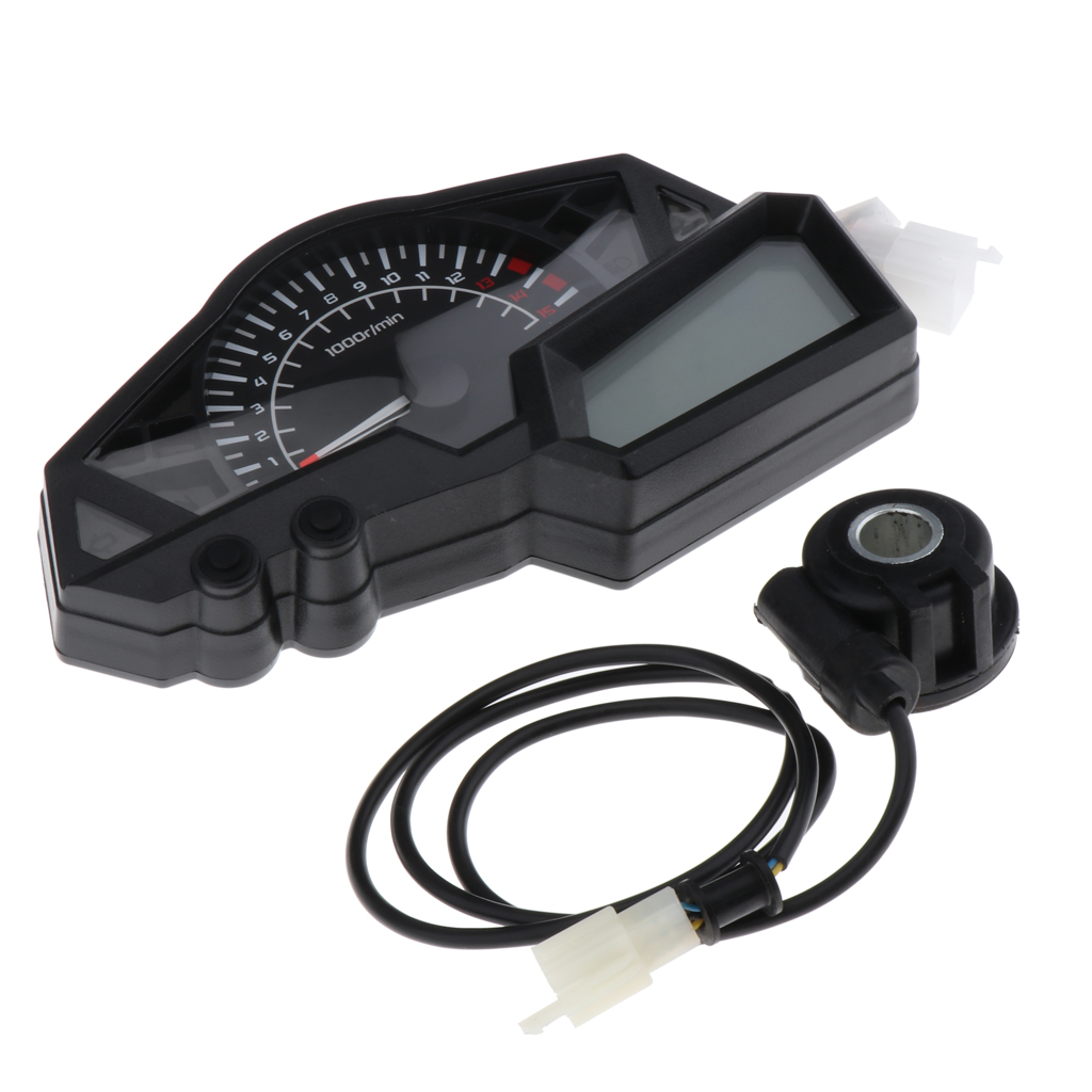 Plastic Anti UV LCD Odometer Speedometer For Kawasaki Ninja 300