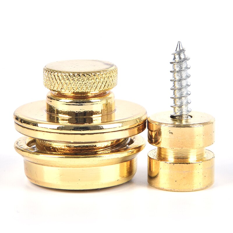 1Pc Gitaarband Knop Lock Straplocks Gitaar Gesp Skidproof Akoestische Elektrische Bas Strap