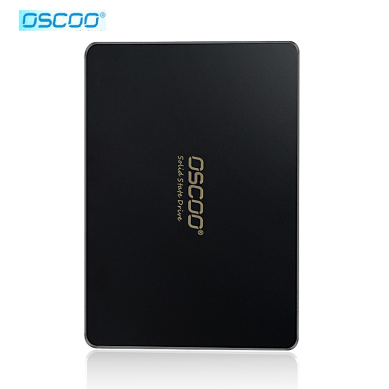 Oscoo Ssd 120Gb 240Gb 480Gb 2.5Inch Sataiii Black Metal Case 3D Nand Flash Interne Solid state Harde Schijf Schijf