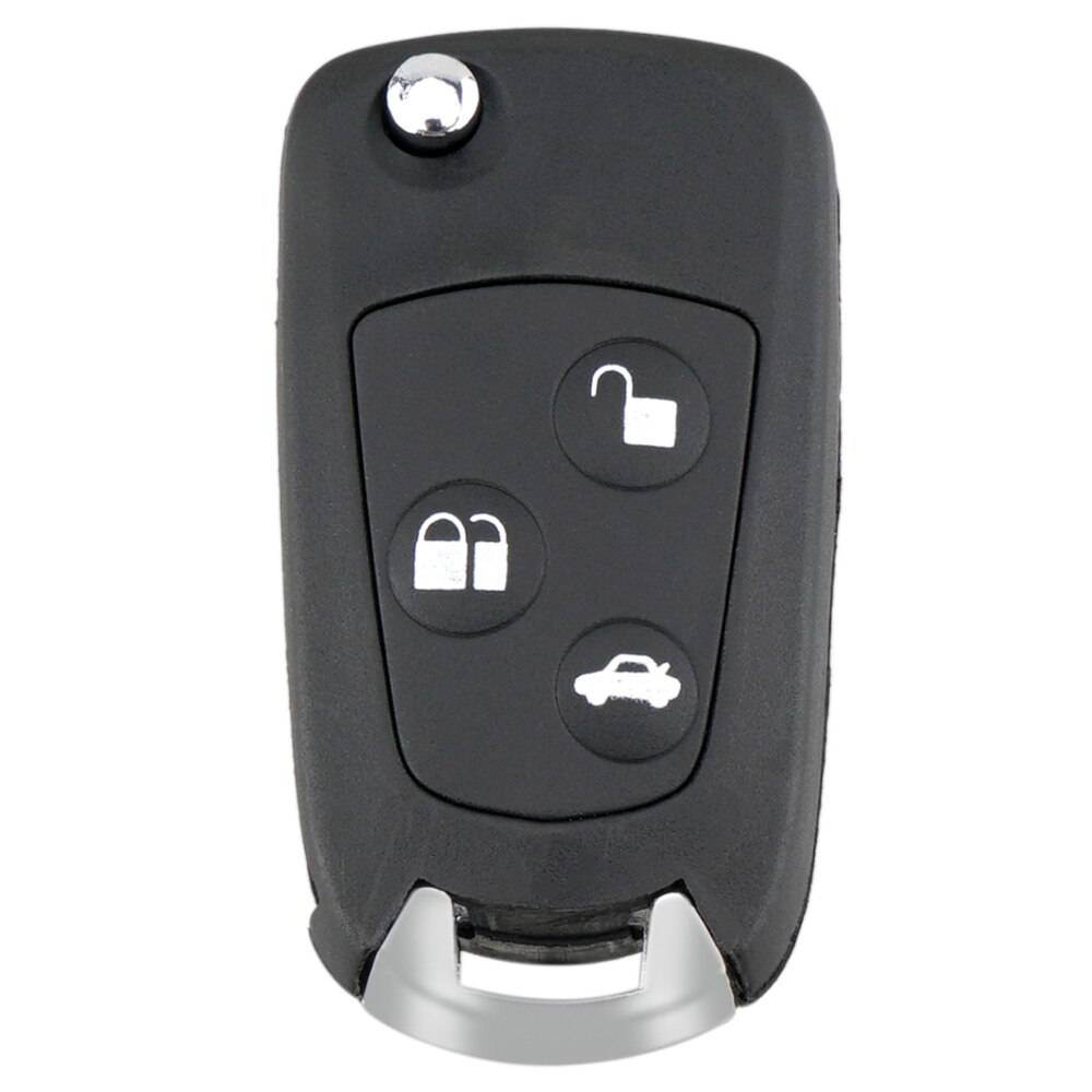 3 Buttons Car Modified Flip Folding Remote Key Flip Fob Shell with FO21 Blade for Ford Mondeo Fiesta Focus KA Transit 2002