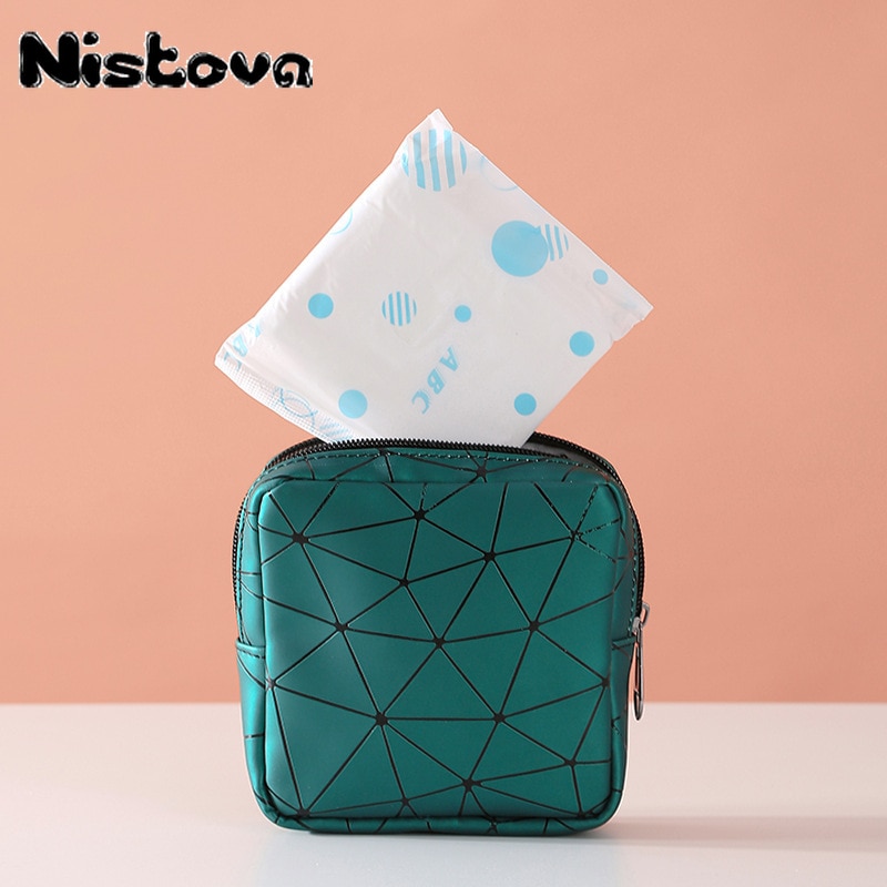 Neceser de PU con entramado de diamantes, organizador de viaje resistente al agua para mujer, estuche de útiles de maquillaje para damas, estuche de maquillaje