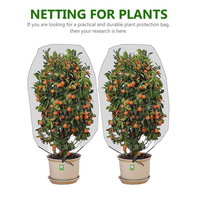 Fruit Tree Netting Durable Nylon Garden Plant Net Insect Bird Barrier Plant Cover Netting for Fruit Vegetable Flower