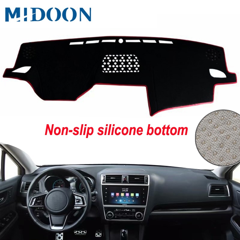Midoon til subaru outback legacy bil styling covers instrumentbræt instrumentbræt måtte solskærm instrumentbræt cover capter