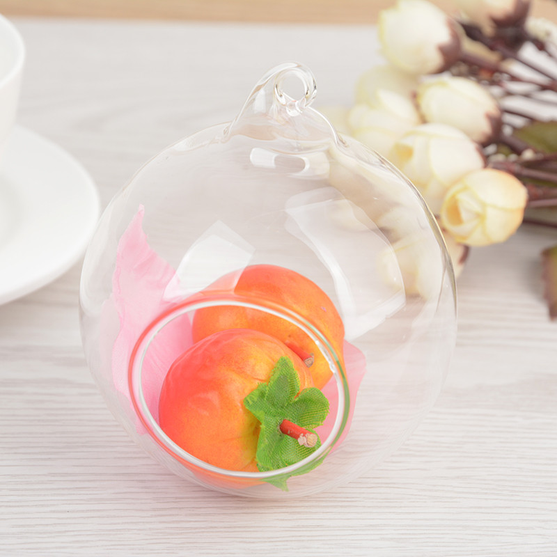 Kristall Runde Glas Hängen Teelicht Kerzenhalter Kerzenhalter Abendessen Dekor Hause Hochzeit Party Abendessen Dekor dekoration maison