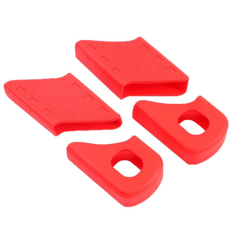 1 Paar Niet-Vergrendeld Siliconen Fiets Grips Anti
