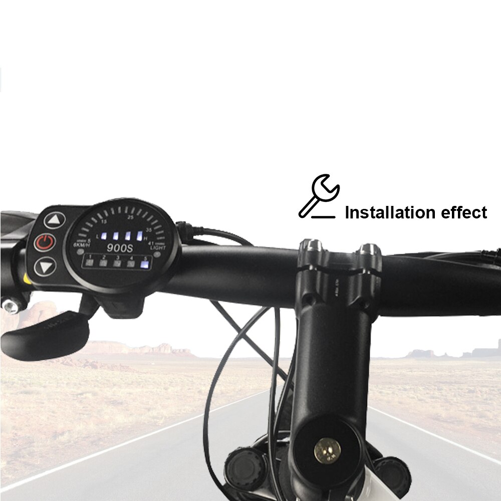 Okfeet Kt Led 900 S 900 Ebike Display Elektrische Fiets 36V 48V Led Display Voor Elektrische Fiets