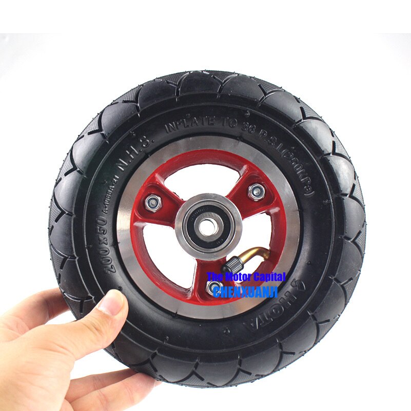 Mobility Scooter tire 200 x 50 (8x2) Solid Tire 200X50 Fits Gas Scooter Electric Scooter Vehicle 200 X 50