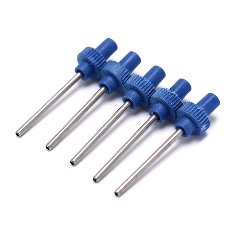 5pcs/lot Ball Pump Needle 4cm stainless steel Standard adapters For Football Basketball Soccer Inflatable Air Valve Adaptor: B