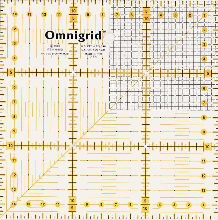 Patchwork/quilting lineal universal lineal med tomme skala prym 611472 611475 611319 611306 611473 611313 611314 611477 611318