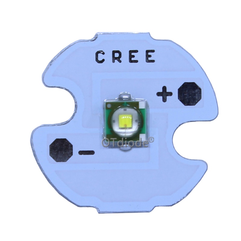 20pcs Cree XPC XP-C Q5 3535 SMD 1W LED Emitter Diode Neutral White Cool White Warm White with 20mm 16mm 12mm 8mm PCB