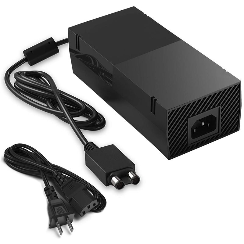 ABHU-220W For Xbox One Power Supply, AC Adapter Replacement Charger with Cable for Xbox 1, For Xbox One Power Brick Advanced Q