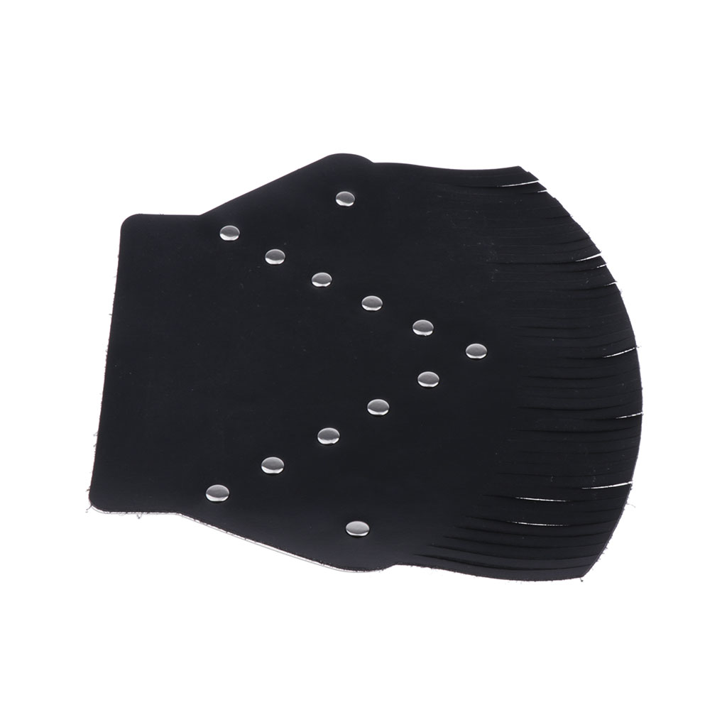 Rabat arrière en cuir PU pour moto | Rabat arrière universel pour HARLEY Double cuir PU