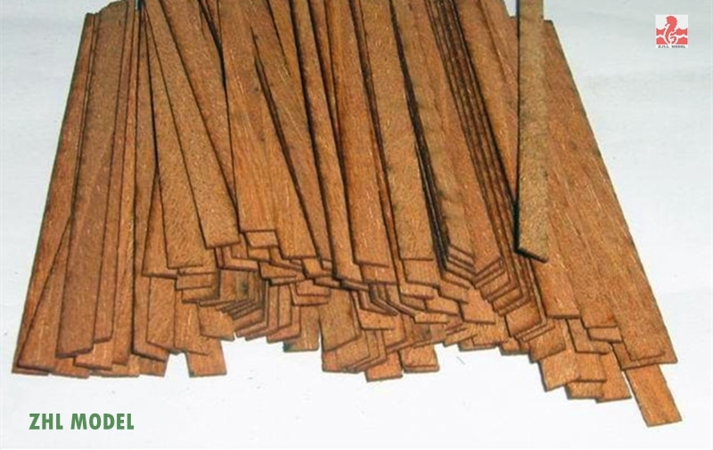ZHL Cherry wood strips 50pieces model ship Grandado