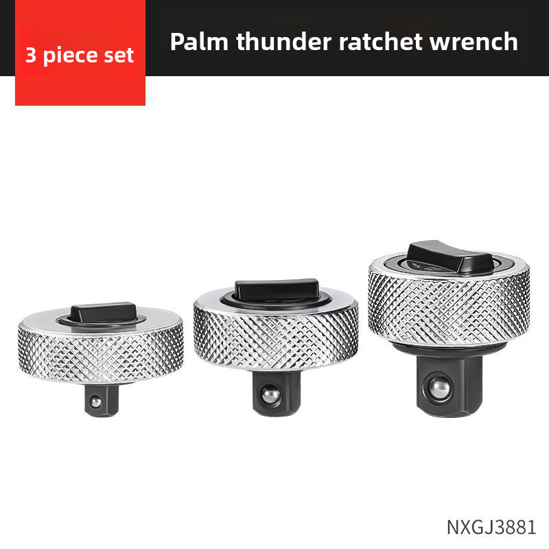 Mini Adjustable Ratchet Wrench Quick and Labor-saving Aluminum Alloy Small Portable Mini Ratchet Wrench: Blue