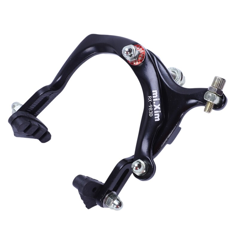 Mi.Xim Kit de frein de vélo Fixie avant/arrière ensemble de frein de vélo de route Cruiser Kit de frein à étrier de vélo ensemble de frein à traction latérale pour la plupart des Fixie B