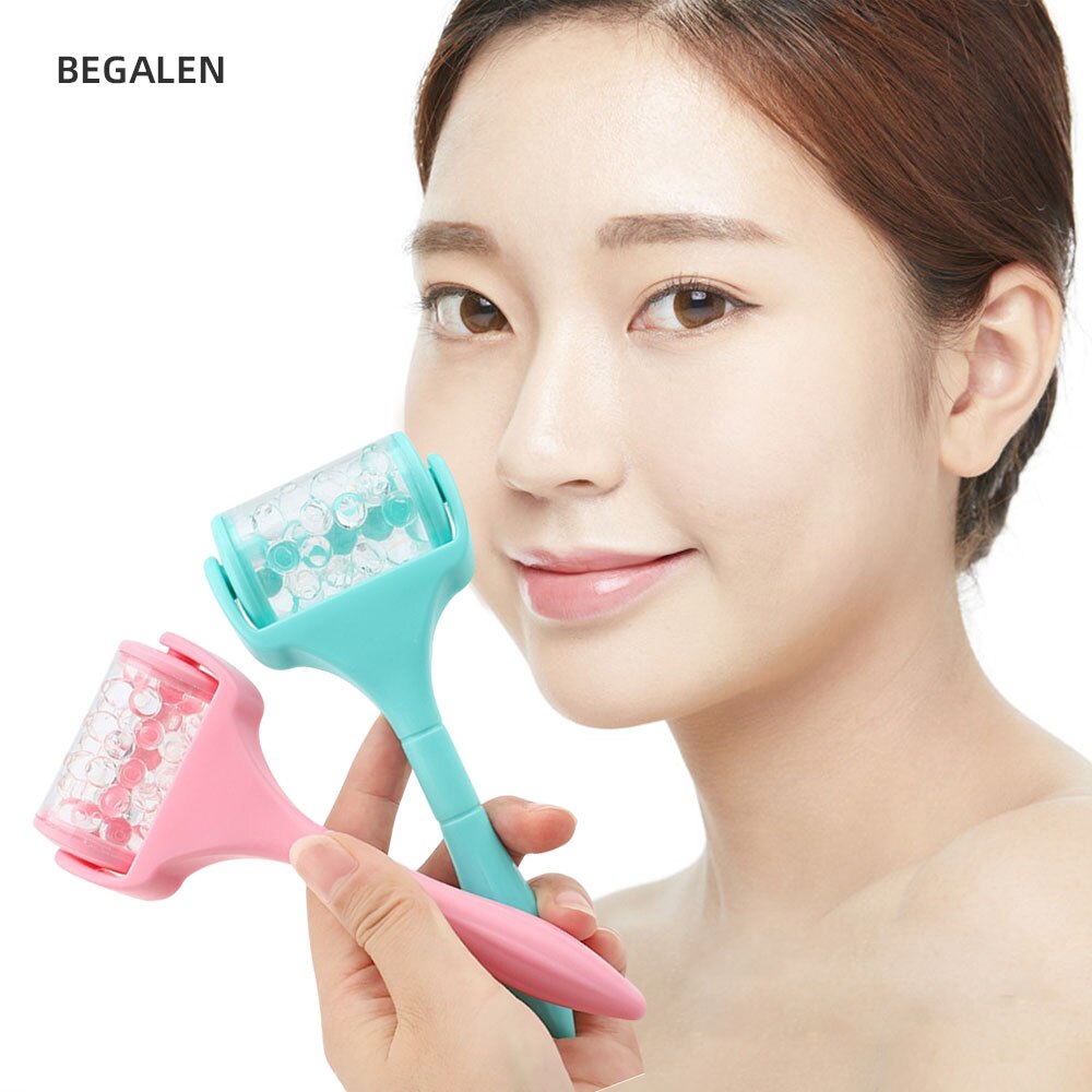 2020 Nuovo Del Viso Rullo di Massaggio di Ghiaccio anti Rughe Doppio Mento Ridurre Viso Sollevamento Masajeador Facical Sollevamento Viso Rullo