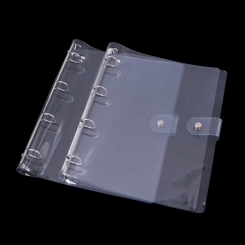 Transparent Color Plastic Clip File Folder A4 Notebook Loose