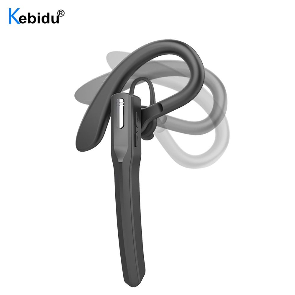 Wireless Bluetooth Headset Business Hands Free Headphones V5.0 Earphones IPX4 Waterproof Sport Earbuds With Microphone